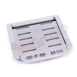 Ramka pod motocyklową tablice rejestracyjną z logiem WFM M06